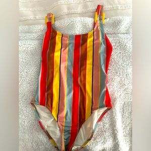 Solid & Striped 70s stripe one piece